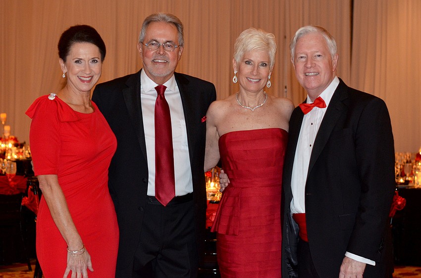 Co-Chair Mary Kenealy-Barbetta and Joe Barbetta with Co-Chair Danielle and Nick Gladding