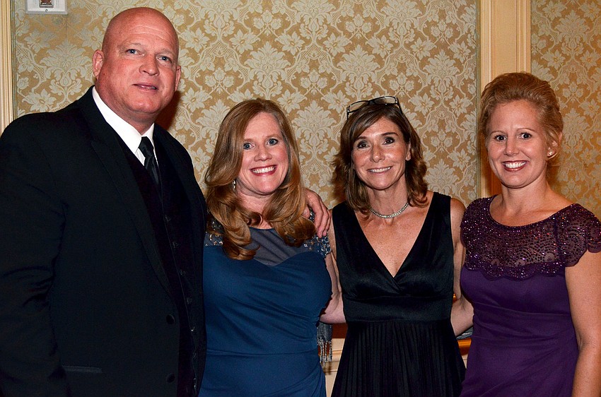 Dennis and Kristin Berkery with Dawn McNanus and Lisa Giglio
