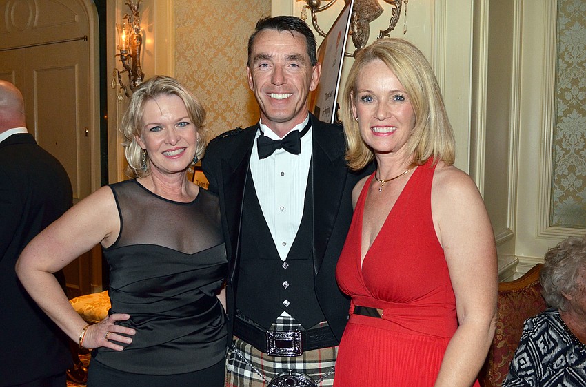 Veronica Brady with Nigel and Nathalie Mould