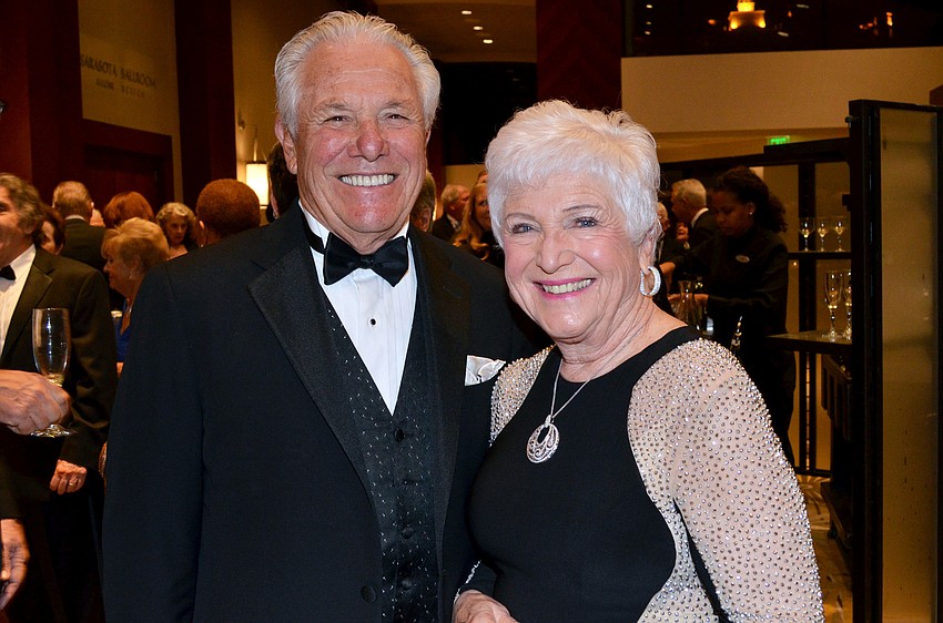 Les and Chairwoman Carol Brualdi