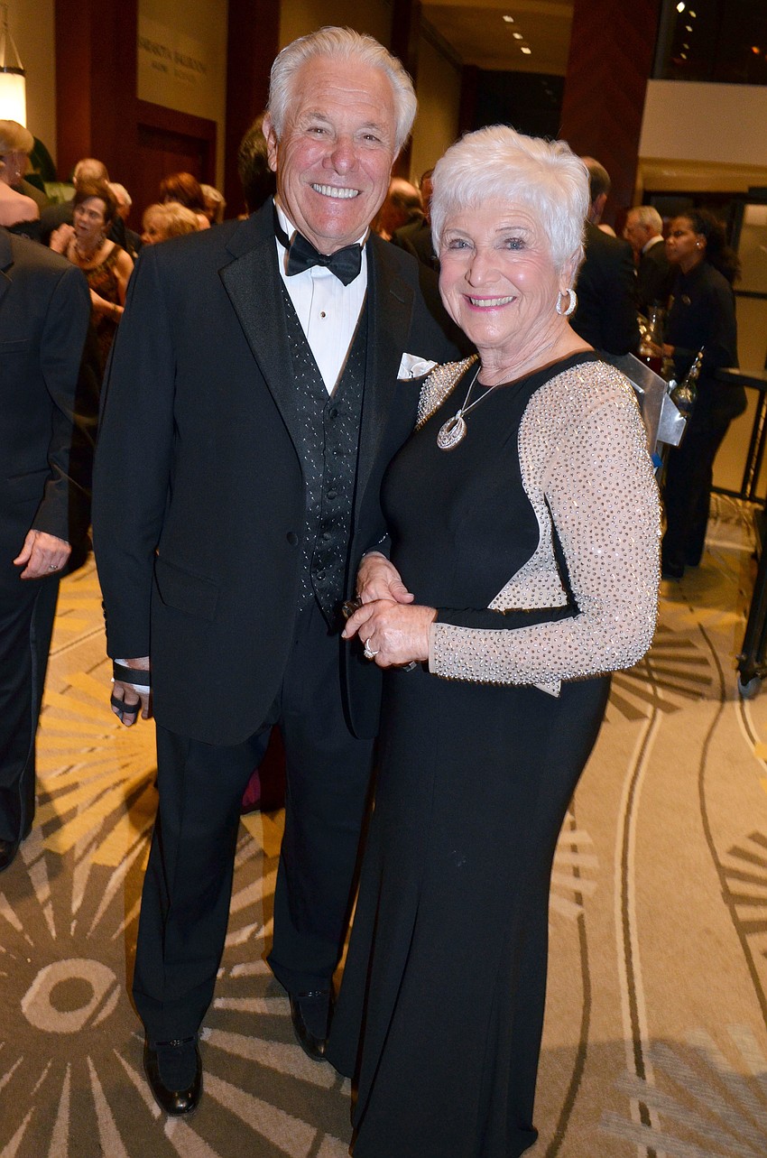 Les and Chairwoman Carol Brualdi