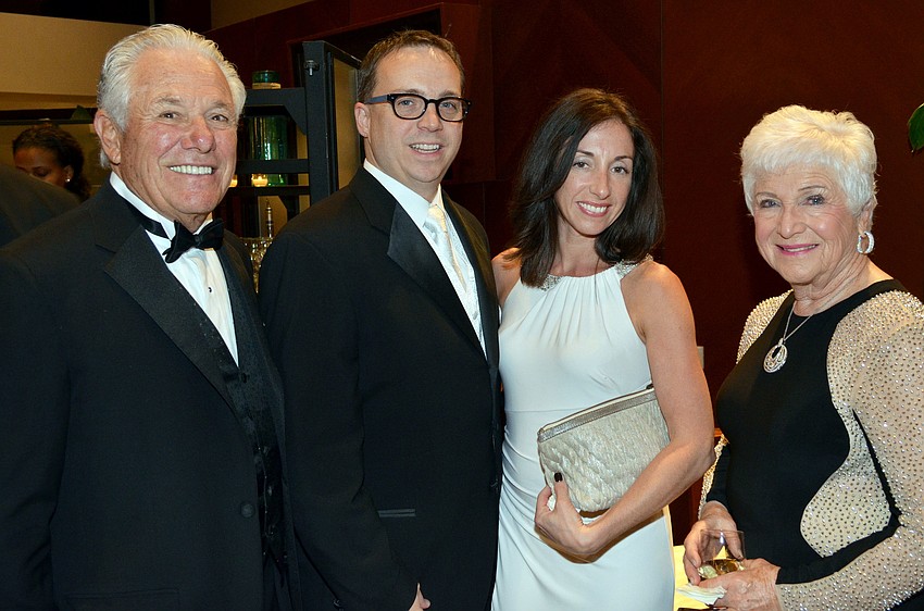 Les Brualdi, Stephen and Michelle Fancher and Chairwoman Carol Brualdi