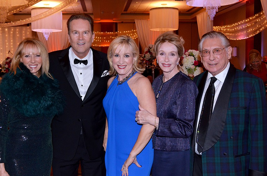 Sandy and Congressman Vern Buchanan, Teri Hansen and Wanda and Harold Libby