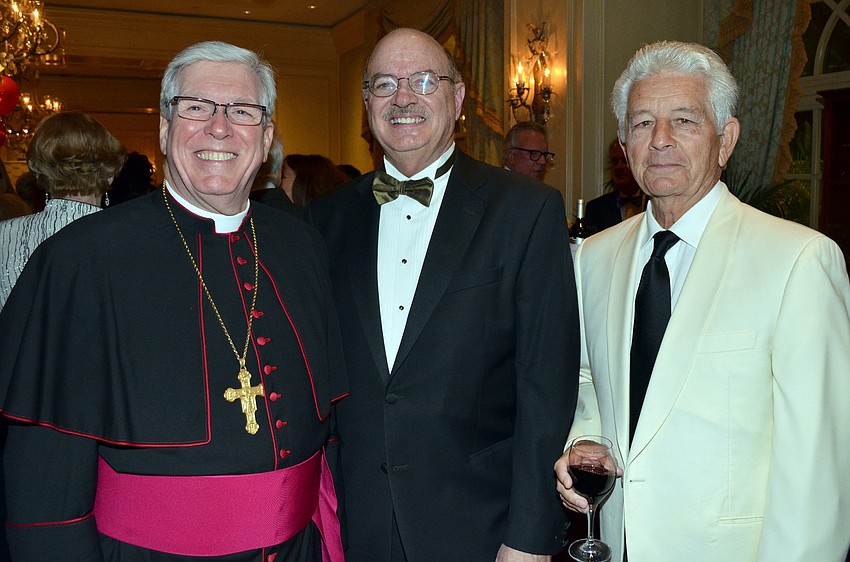 Bishop Frank Dewane, Joe Divito and Jim Owen
