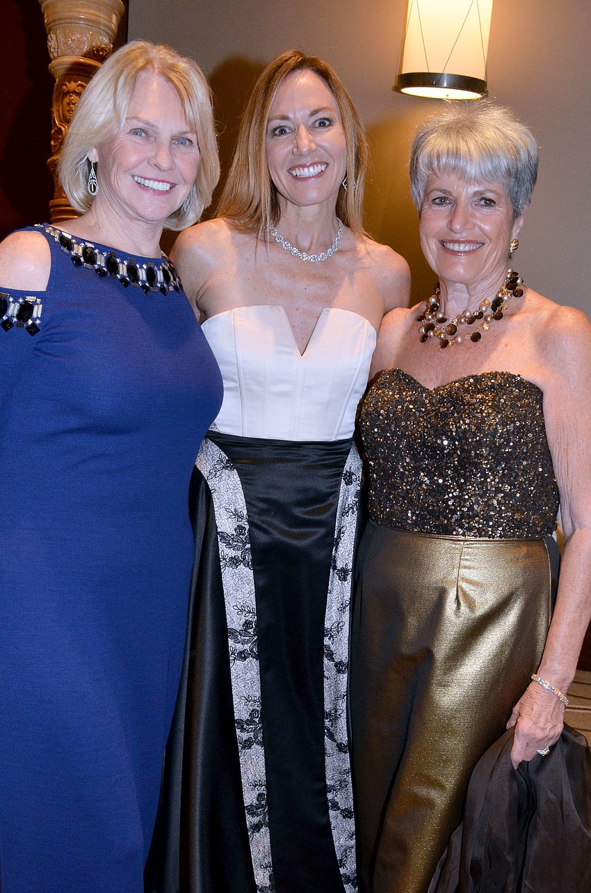 Carol English, Valerie Leatherwood and Edie Chaifetz