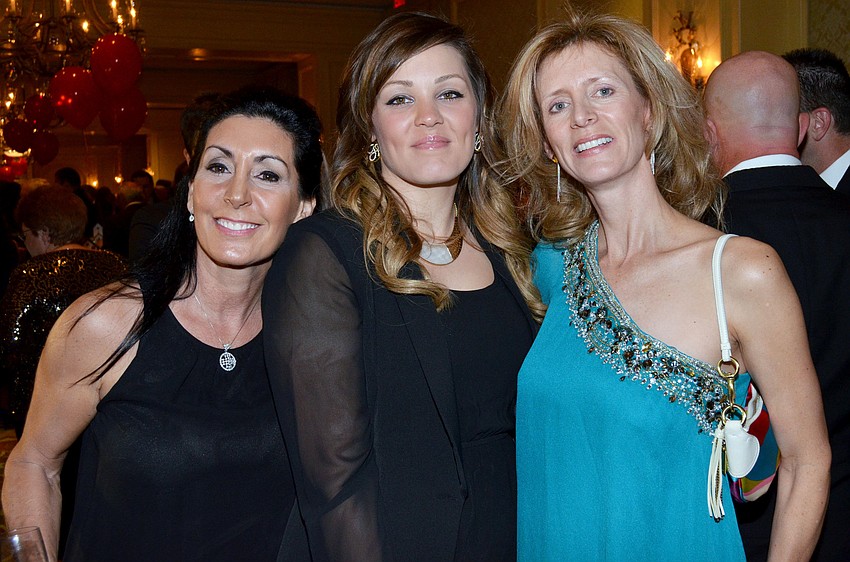 Valerie Petracco, Nilde Rega and Barb Moran