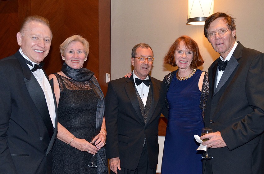 Louis Wery, Irene and Sumner Babgy and Maureen and Tom Steiner