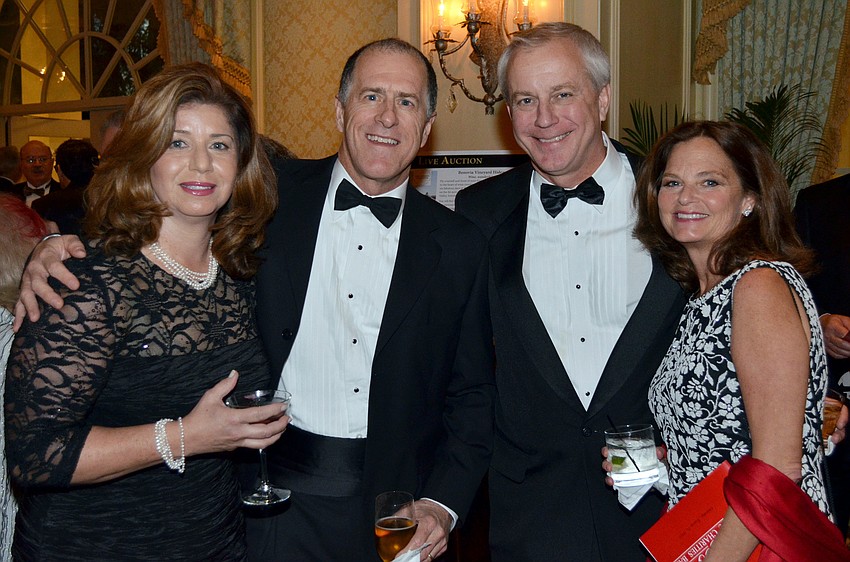 Anne and Hugh Windom with Tim and Linda Whitacre