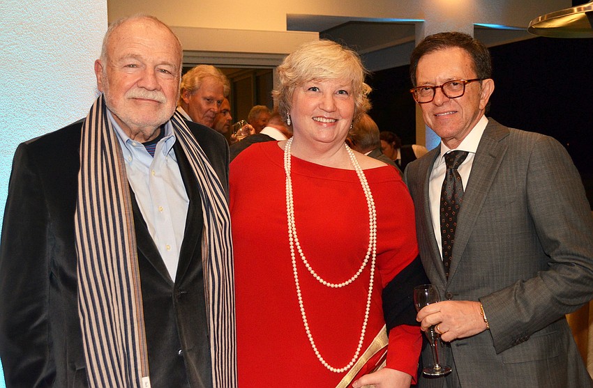 Bob Bartner, Christine Sandrib and Russell Samson