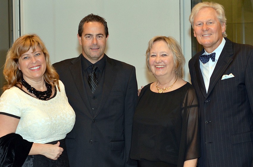 Kimberly and Etienne Bleach with Lyma and Vacys Garbonkus