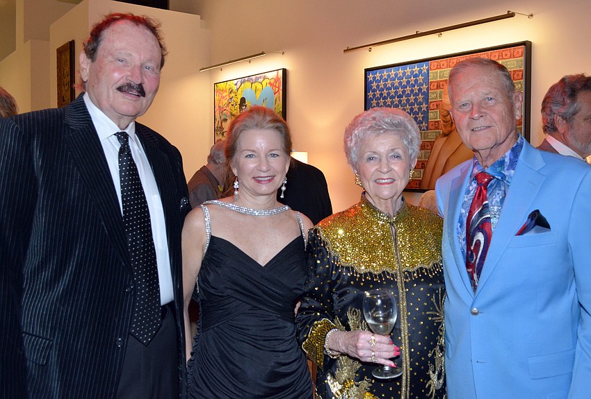 Tom Coundit and Lee Kotwicki with JoAnn and Don Burhart