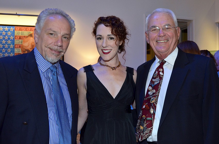 Jonathan Epstein, Katie Cunningham and Jim Buck