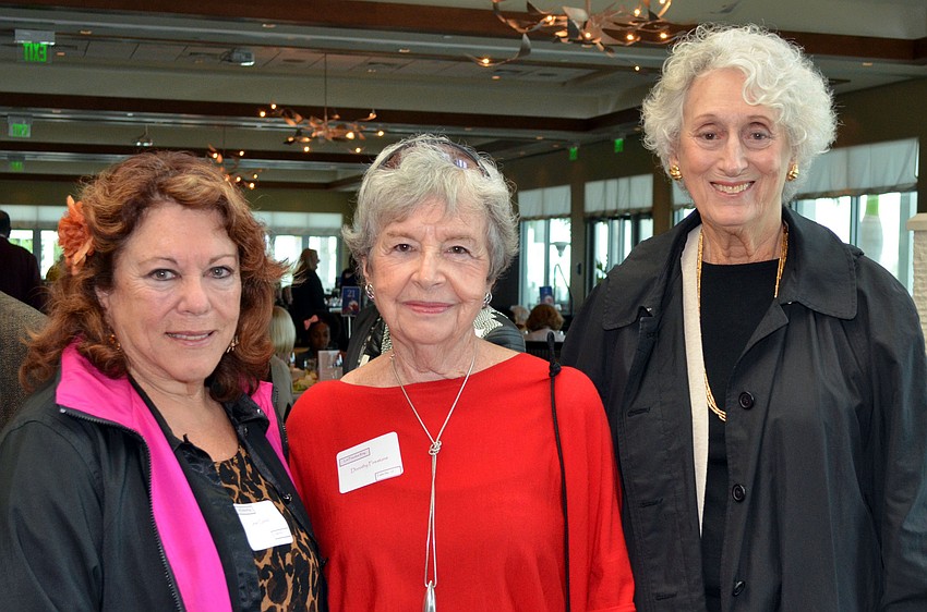 Jean Golub, Dorothy Firestone and Ina Schnell