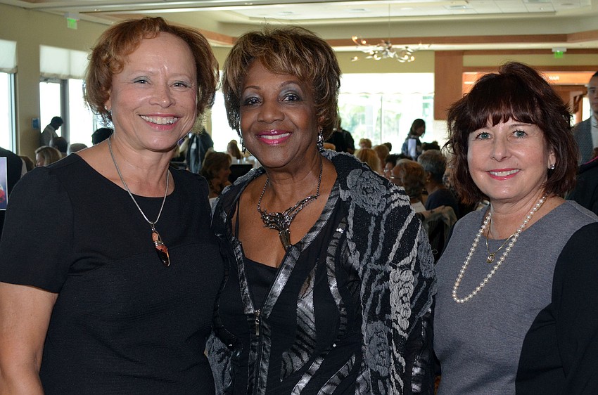 Margaret Harrison, Beverly Truehart and Nancy Gold