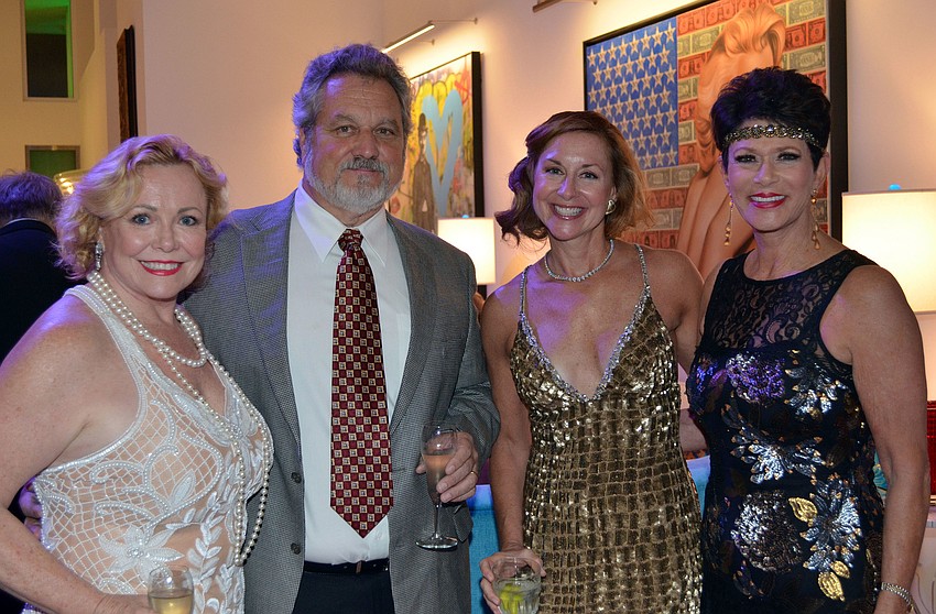 Mollie Nelson, Mack Harper, Kim Standish and Wendy Feinstein