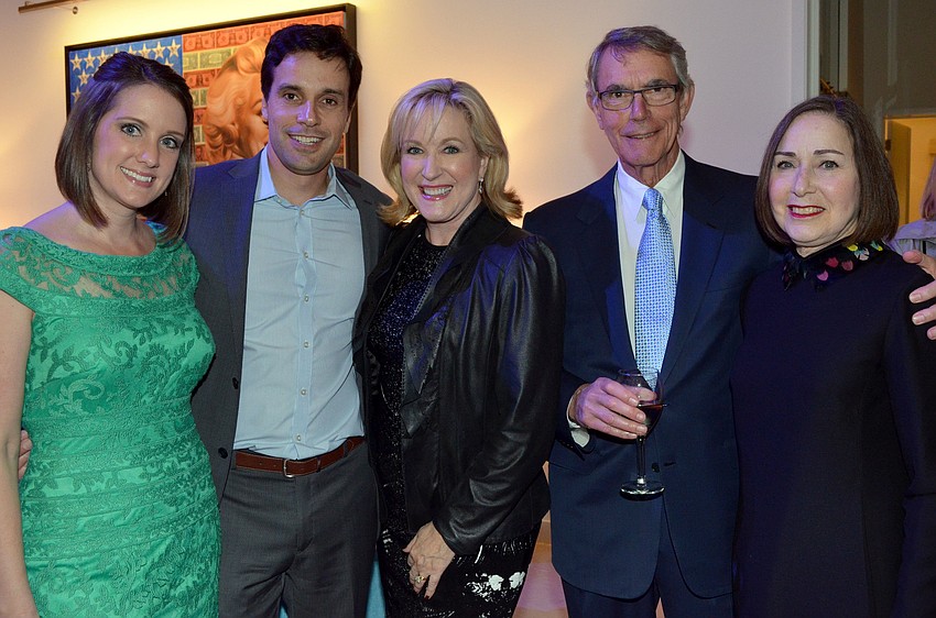 Jennifer Rust, Pierre Thomas, Teri Hansen, Jim Meekison and Carolyn Keystone