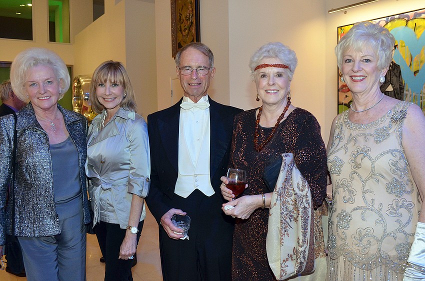 Stephanie Shaw, Deborah Beacham, Roger Stover, Joanna Glass-Stover and Cheryl MacLauchlan