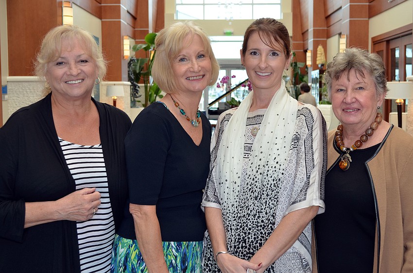 Karol Soriano, Beth Palmer, Cathy Bryant and Halya Sobkiw