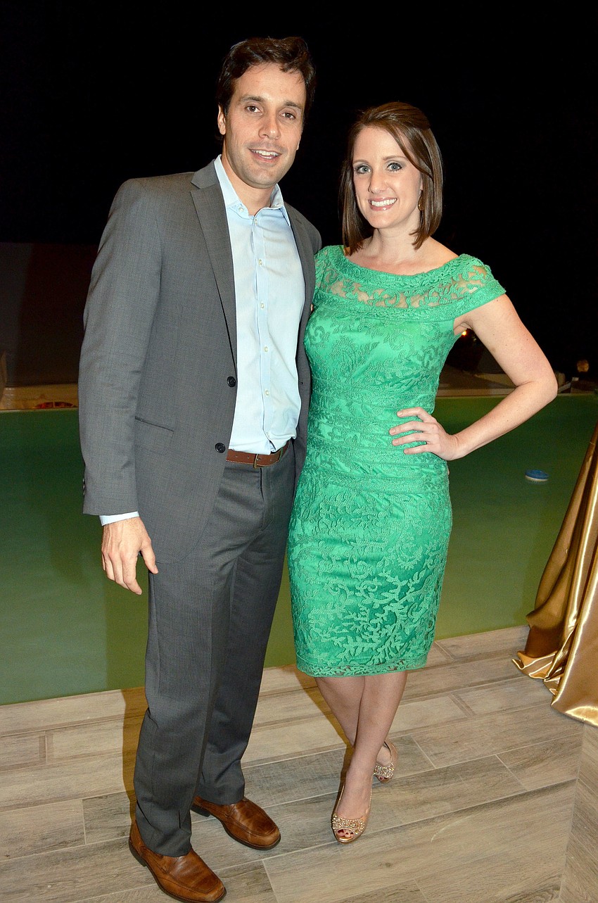 Pierre Thomas and Jennifer Rust