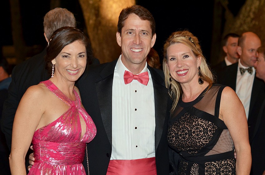 Donna Koffman with Morgan and Liz Bentley