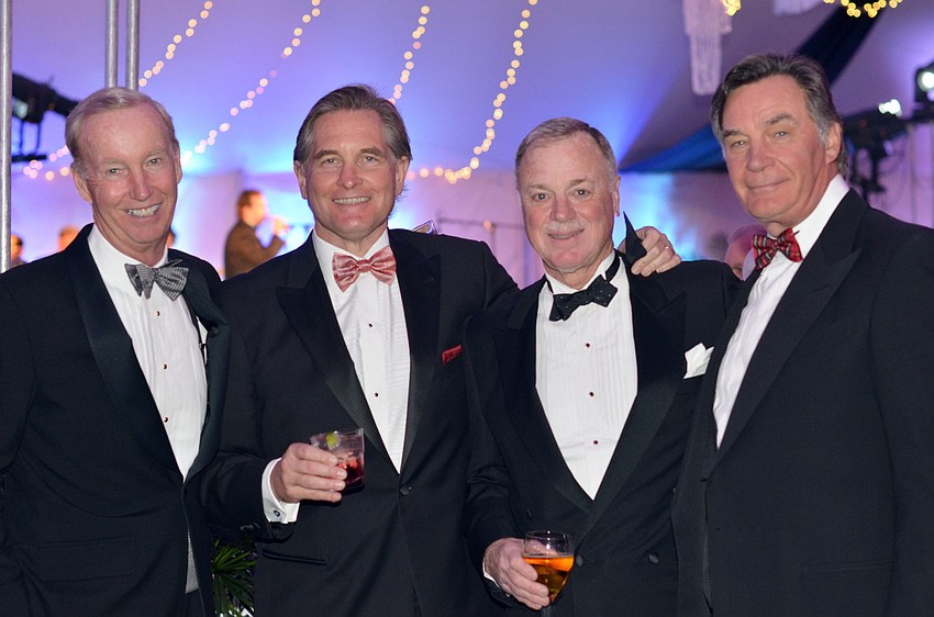 Paul Lukeman, George Hicks, Don Casto and Mike France