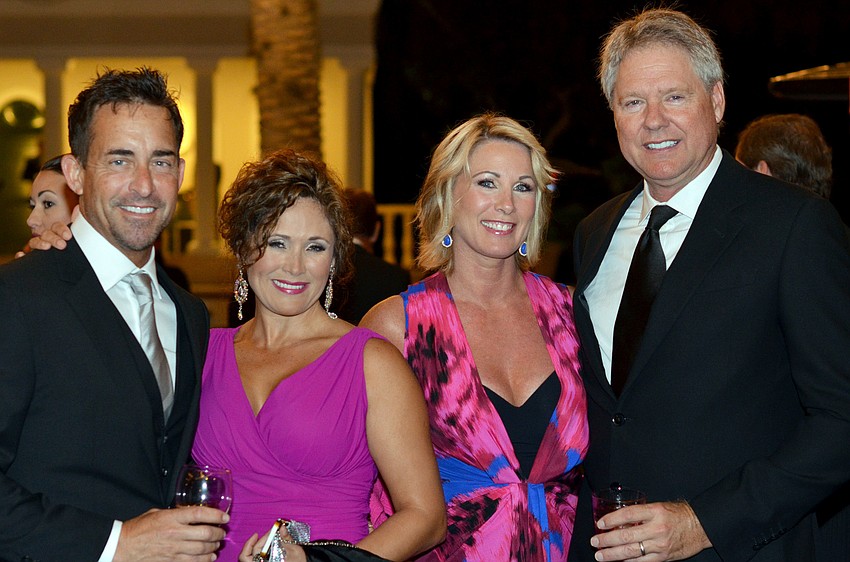 Brent and Marisol Proctor with Jennifer and Larry Fox