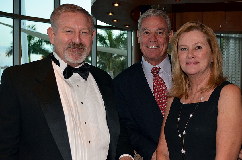 Ken Richmond with Dick and Betty Oberdorf