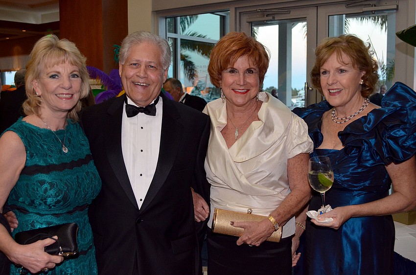 Sally and Lloyd Sammons with Judy Sleischer and Maureen Ranft