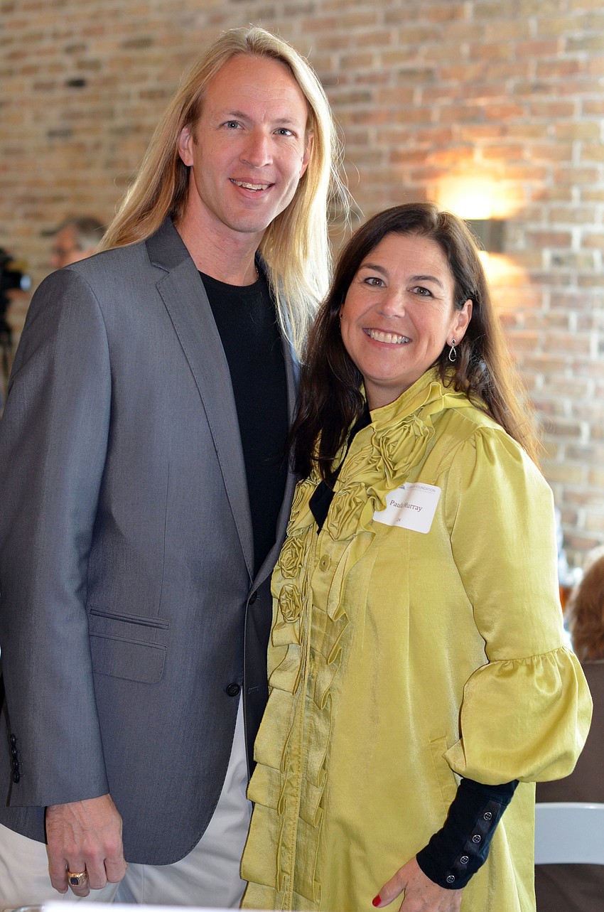 Frank Filipantis and Paula Murray