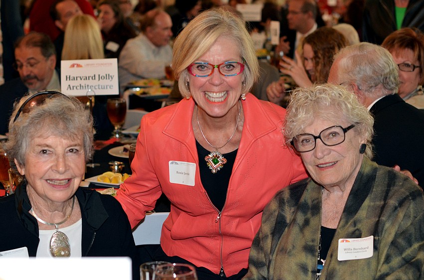 Dorothy Firestone, Roxie Jerde and Willa Bernhard