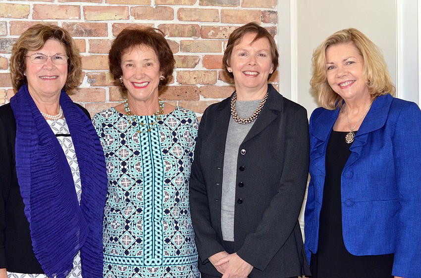 Sue Stewart, Maureen Simpson, Betsy Marshall and Susan Park