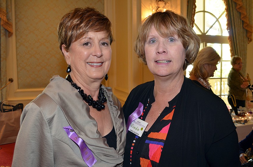 Sue Adams and Linda Cullen