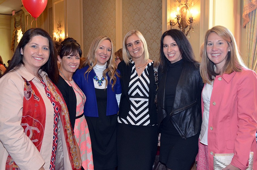 Joanne Fabec, Allison Werner, Brigid Saah, Beth Manley, Kyla Weiner and Sarah Lodge