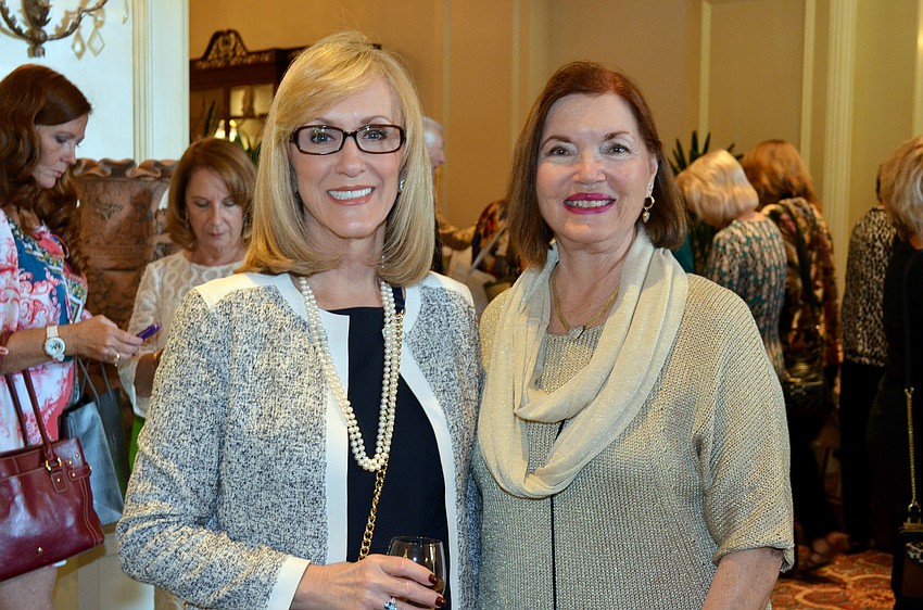 Nancy Johnson and Linda Zuczek