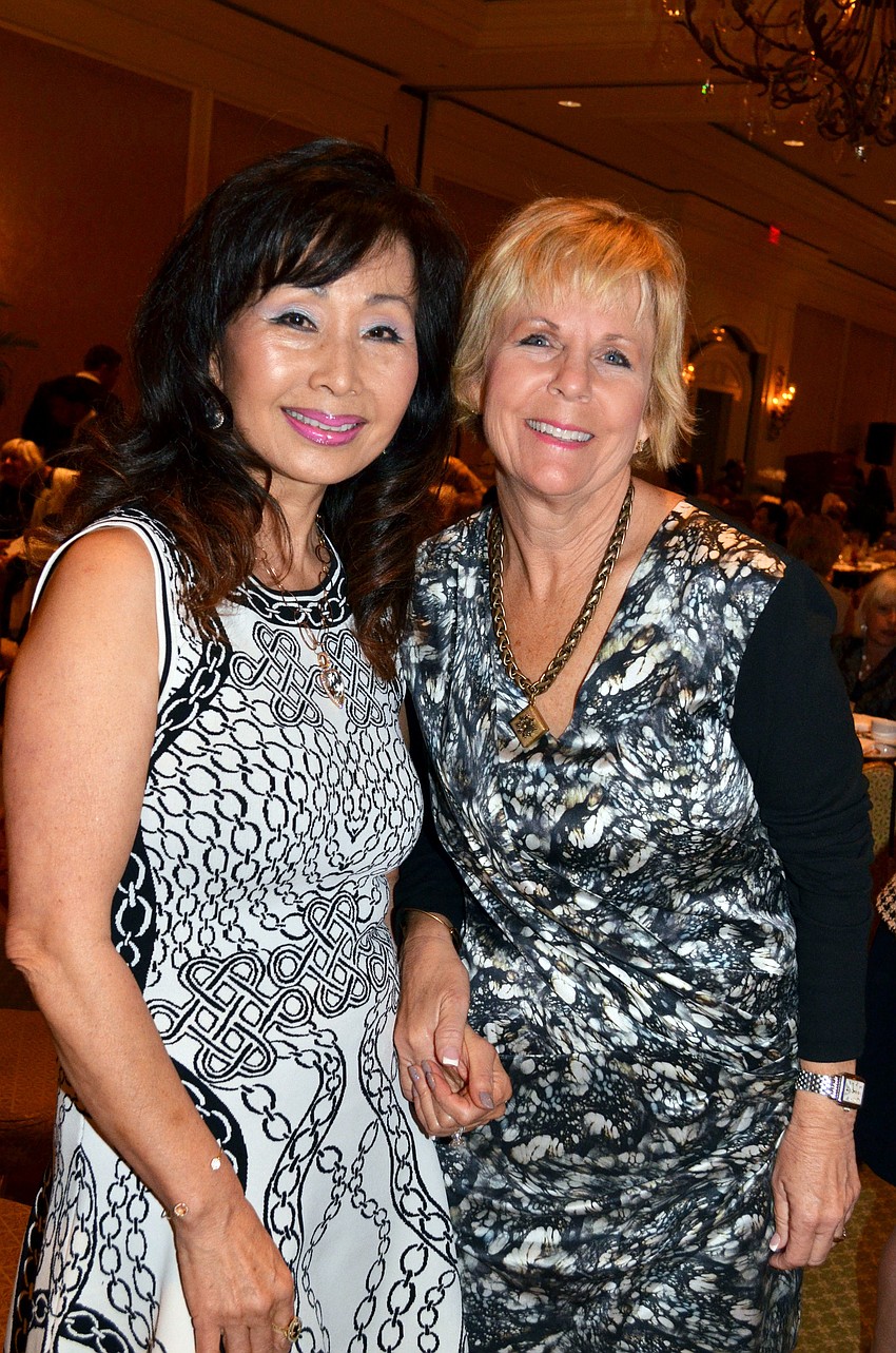 Linda Patzmann and Karen Teague