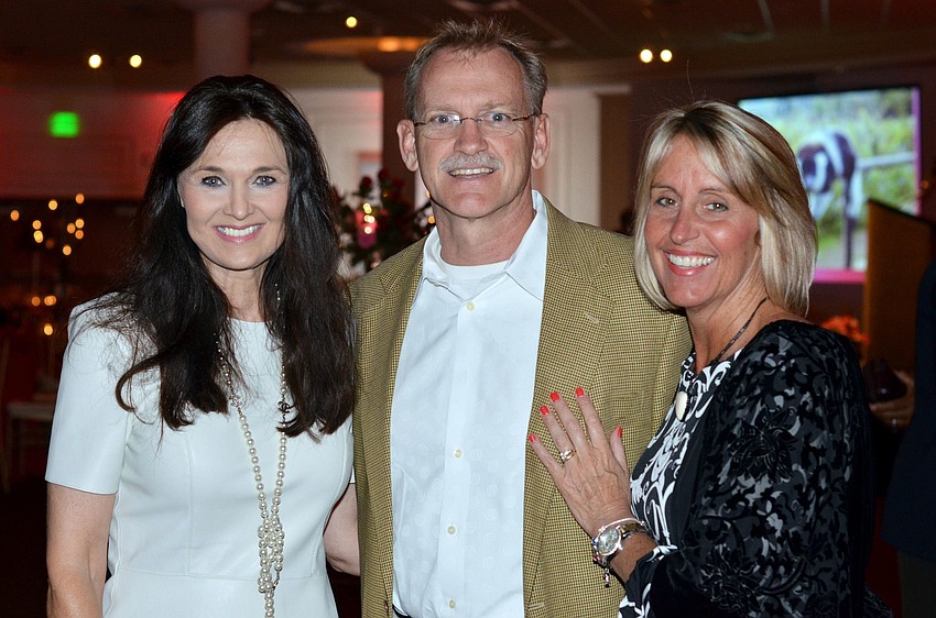 Marilyn Schroeter with Robert and Marie Sherman