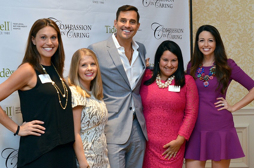 Lea Mei, Katie Biter, featured speaker Bill Rancic, Kelsey Alholm and Diana Buchanan