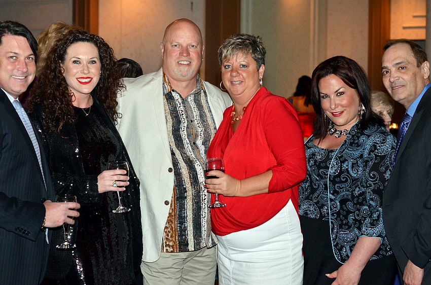 John and Lisa Shepard, Jim Collins, Beth Lancaster, Anne Weintraub and Sal Diaz-Verson