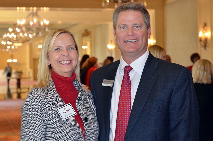 Lori Sutton and Paul Hudson