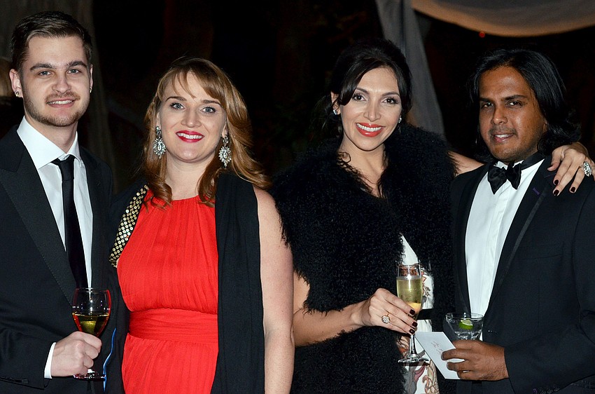 Keith Caulkins, Kathryn McCue, Megan Greenberg and Anand Pallegar