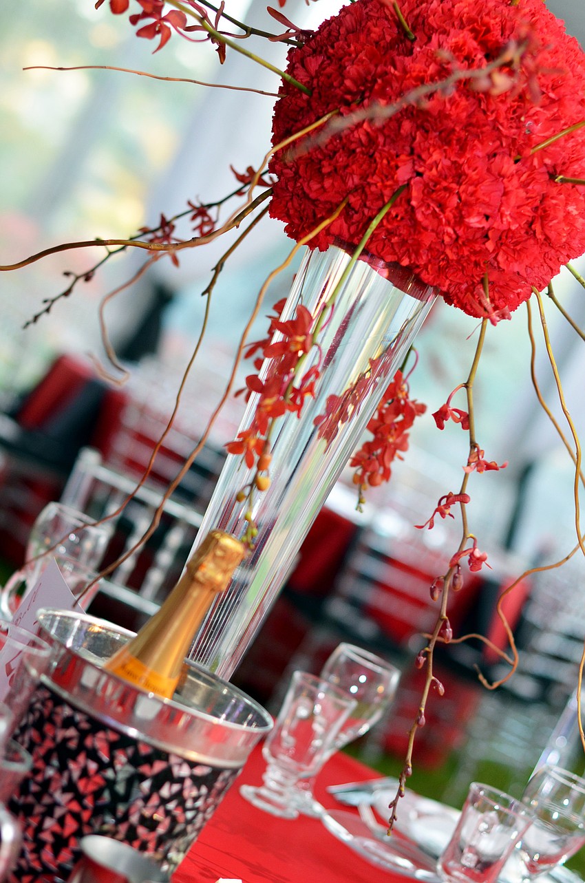 The 2015 Orchid Ball was themed â€˜Ruby Affair: A Night of a Thousand Blooms.â€™