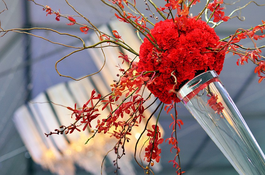 The 2015 Orchid Ball was themed â€˜Ruby Affair: A Night of a Thousand Blooms.â€™