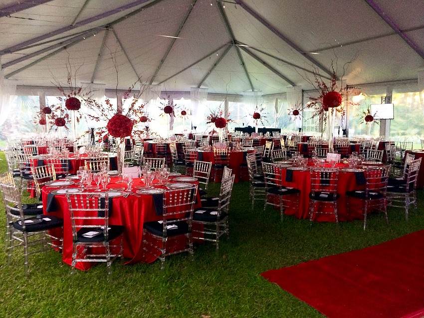 The 2015 Orchid Ball was themed â€˜Ruby Affair: A Night of a Thousand Blooms.â€™