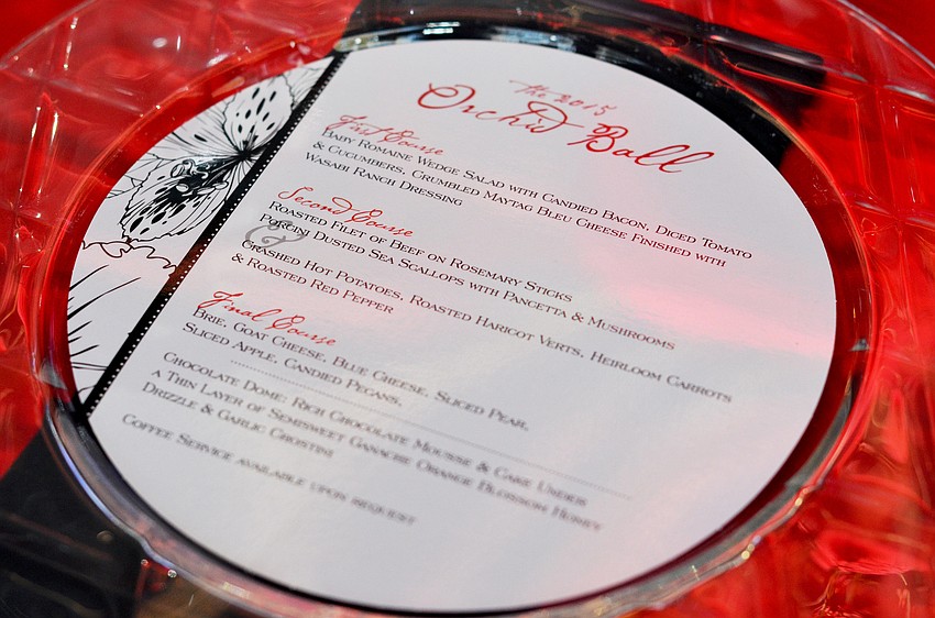 The 2015 Orchid Ball was themed â€˜Ruby Affair: A Night of a Thousand Blooms.â€™