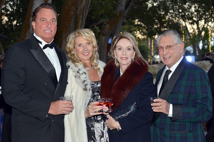 Douglas Gamble and Elita Kane with Wanda and Harold Libby