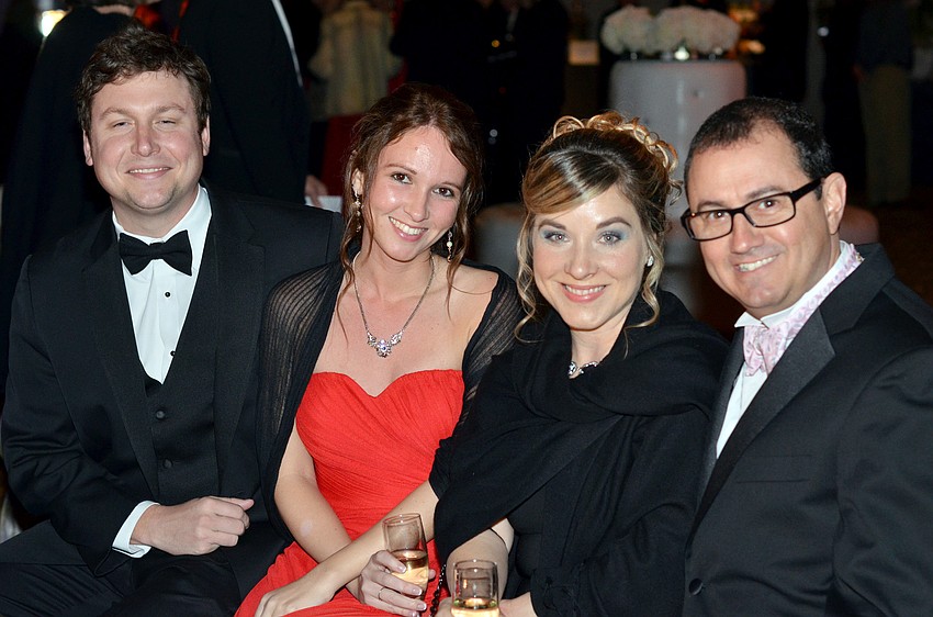 Kent and Lauren Hayes with Valarie and Lee DeLieto, Jr.