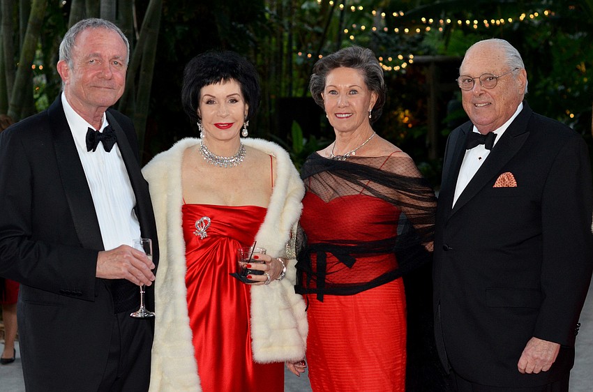 David and Jacqueline Morton with Cornelia and Dick Matson