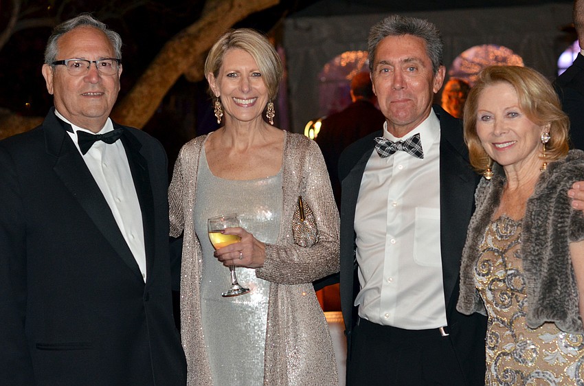 Mel Rybnick, Patricia and Roger Courtois and Kathleen Gurney