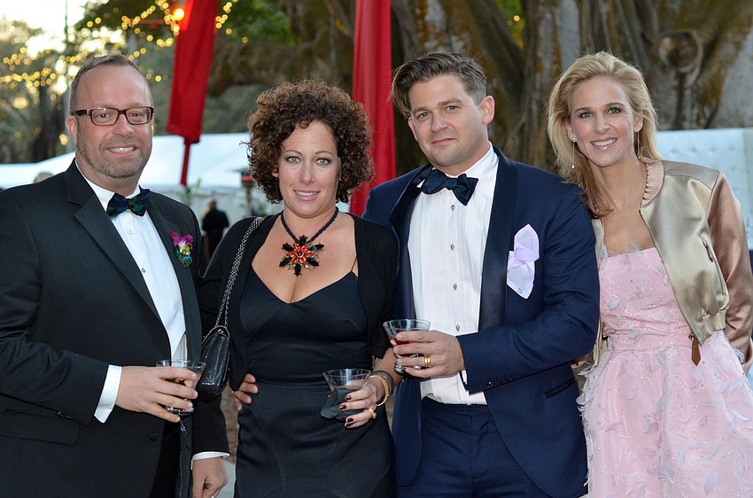 Rick Scherer, Mindy and Wayne Rollins and Nancy Rollins