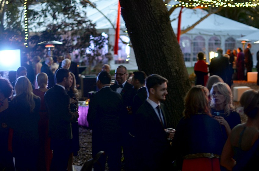 More than 380 guests gathered in the gardens for the 2015 Orchid Ball on Saturday, Feb. 14, at Marie Selby Botanical Gardens.